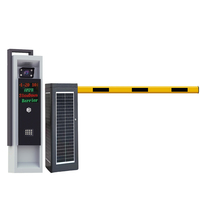 SHUNXIANG Barrera Automática con Motor sin Escobillas, Acero Inoxidable, Protección IP65, Control Remoto, Control de Acceso Múltiple