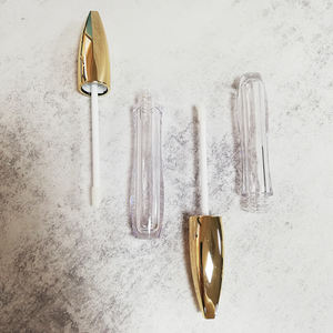 Emballage de tube de brillant à lèvres unique de 4 ml en gros, avec bouchon à vis métallique, composant de marque privée avec estampage à chaud, design mignon - Product Image 3