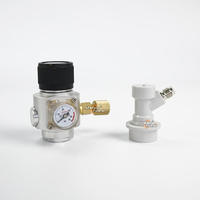 Injecteur de CO2 Compact, régulateur brassage à domicile, Kit de chargeur de CO2 régulé, 0-150psi