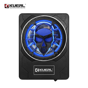 Subwoofer Attivo Ultra-sottile per Auto da 10 Pollici con Luce a Forma di Teschio, 12V, Modifica Audio per Auto - Product Image 4