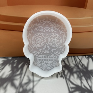 S134 ma khuôn mặt hình dạng tươi khuôn, silicon hữu cơ nhựa Epoxy Silicone khuôn, nến khuôn, Silicone khuôn - Product Image 1