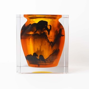 Acrylic <b>Vase</b> Rectangle Handmade Polished Home Decoration <b>Mini</b> Flower Arrangement Desktop Ornament - Product Image 4