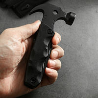 Couteau marteau multifonction en acier 2CR13, outil multifonction EDC avec pochette Oxford pour le camping en plein air, la survie, le bricolage et les situations d'urgence