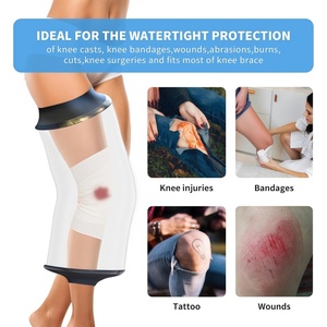 <span class=keywords><strong>Protection</strong></span> de plaie de douche réutilisable en gros pour jambe et cuisse, protège-gaine pour cathéter PICC, bandage imperméable, protège-gaine imperméable - Product Image 6