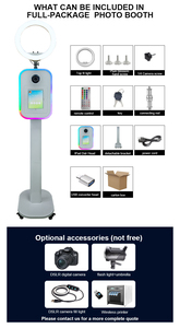 Cabina de Fotos <span class=keywords><strong>Ipad</strong></span> DSLR de Gran Éxito, Fácil Montaje, Personalización de Logo Gratis, Envío Rápido desde Almacén en EE. UU./Canadá, para Fiestas y Selfies - Product Image 5