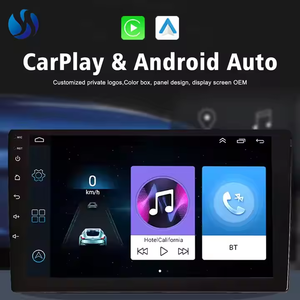 Estéreo Universal de 9 pulgadas para coche, 2 Din, <span class=keywords><strong>Android</strong></span>, 12 RAM, navegación GPS, WIFI, enlace Espejo, Ayuda de marcha atrás, pantalla dividida, reproductor de Radio para coche - Product Image 4