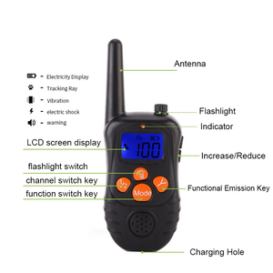 1000ft range waterproof shock collar for dogs IPX7 without evil dog training collar fast driving effect for small medium large dogs - Product Image 2