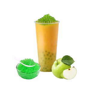Perles vertes éclatantes Boba pour Bubble Tea avec sucre – Fournitures de boissons haut de gamme en gros - Product Image 4