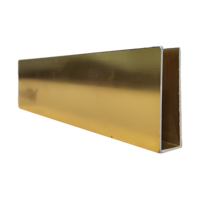 Nouveau design, profil en U super fin, flexible, courbe adaptable, surface série 6000, profil en aluminium, pliage CNC, soudage, découpe