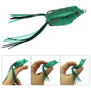 เหยื่อตก<span class=keywords><strong>ปลา</strong></span>กบ5ชิ้น/กล่องนิ่ม9g เหยื่อ<span class=keywords><strong>ปลา</strong></span><span class=keywords><strong>ช่อน</strong></span>เหยื่อล่อปลาซิลิโคนเทียมสำหรับตก<span class=keywords><strong>ปลา</strong></span>เทราท์เบส - Product Image 4