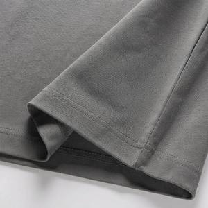 Camiseta de Verano Personalizada para Hombre, de Algodón Grueso de 300 g/m², Hombros Caídos, Color Sólido, Manga Corta, Venta al Por Mayor - Product Image 5