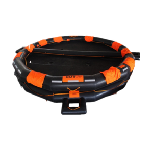 طوافة فايكنج قابلة للنفخ, عالية الجودة <span class=keywords><strong>30</strong></span> أشخاص حياة طوف مفتوحة-عكس نوع ليفيرافت نفخ فايكنج لايف - Product Image 1