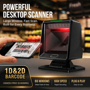 Escáner QR 2D de Alta Sensibilidad A72 para Validación de Boletos de Cine, Lector de Boletos Electrónicos Digitales para Eventos y Centros de Exposiciones - Product Image 2