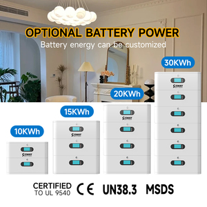 Batterie de stockage d'énergie haute performance 5 kWh 10 kWh 15 kWh, batterie au lithium, pack de batteries empilées pour système solaire - Product Image 4