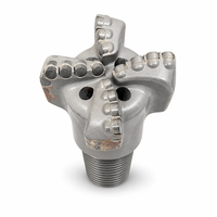 Foret de forage PDC à cinq lames de qualité supérieure, foret diamanté avec lames haute densité pour le forage pétrolier, gazier et géothermique