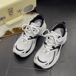 Zapatos para mujer, nuevos, con suela gruesa, que aumentan la altura, informales, para correr, zapatillas deportivas - Product Image 1