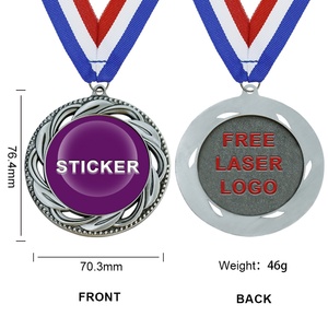 เหรียญรางวัลกีฬาโลหะเปล่าสีทองขายส่ง - Product Image 2