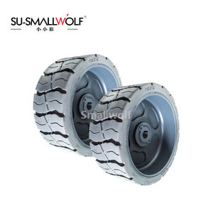 Neumático Sólido de Metal Industrial 15*5 para Plataforma Elevadora de Tijera 105454, Alta Calidad, 3 Meses de Garantía para <span class=keywords><strong>Genie</strong></span> <span class=keywords><strong>GS2032</strong></span> 2046 2632 2646 3232 3246 - Product Image 4