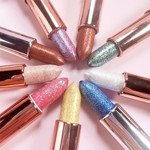 <span class=keywords><strong>Rossetto</strong></span> <span class=keywords><strong>Opaco</strong></span> Vellutato Impermeabile a Lunga Durata con Glitter, Etichetta Privata, Cruelty Free, Personalizzabile con Logo OEM - Product Image 3