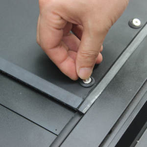 Cubierta de persiana enrollable para coche Ford ranger raptor, cubierta superior de bañera retráctil de fácil instalación, doble cabina - Product Image 5