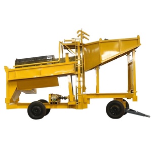 Zimbabwe Mobile Portable <strong>Alluvial</strong> <strong>Gold</strong> <strong>Mining</strong> Equipment Trommel Washing <strong>Plant</strong> <strong>Gold</strong> Diamond Separator - Product Image 4