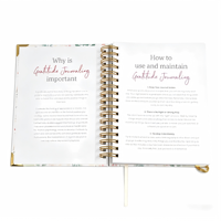 Fabricant de carnets floraux personnalisés de haute qualité en aquarelle, carnet de planification quotidienne A5 à couverture rigide pour usage quotidien