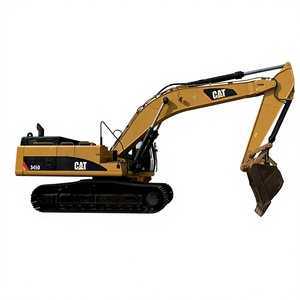 Excavadora de Construcción Usada CAT 345D de 45 Toneladas para Remoción de Carga Superior en Minas de Carbón a Cielo Abierto, con Rendimiento Duradero y Avanzado - Product Image 1