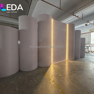 แท่นเสาโค้งสีขาวลายริ้ว LEDA Source Factory สำหรับงานแต่งงาน ฉากหลัง LED สำหรับงานแต่งงาน งานอีเว้นท์ และโรงแรม - Product Image 6