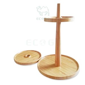 Présentoir à gâteau professionnel à 3 niveaux personnalisable OEM Support Cupcake Carrier Présentoir à gâteau de haute qualité - Product Image 6