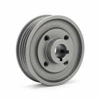 Poulie en aluminium anodisé CZ107, pièces de fraisage CNC de précision, usinage CNC personnalisé