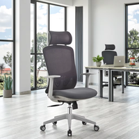 Chaise de bureau pivotante de luxe en maille Chaise de conférence moderne avec soutien lombaire réglable Chaises de direction commerciales ergonomiques