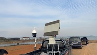Système radar numérique Long Ran 10KM à détection de drones par pulsation Doppler bande X, produit de sécurité et de protection 3D