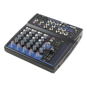 Mélangeur de disques DJ PROFESSIONNEL Noir GEM 08USB - Product Image 2
