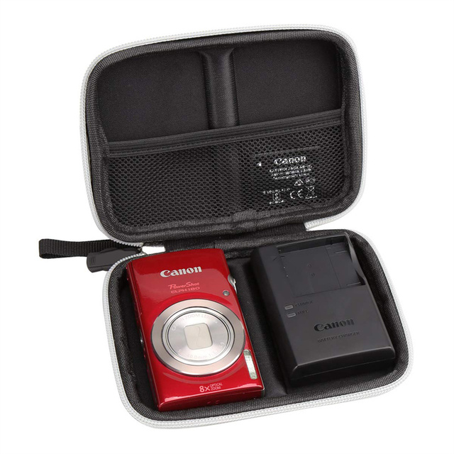 Custom Manufacturer's Hard EVA Waterproof Travel Storage Case for PowerShot ELPH 180 Film Camera Bag