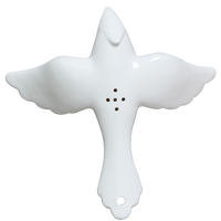 Artistique Céramique Oiseau Tenture Murale Décor pour Maison et Jardin Décoration À La Main Mur Art De Luxe Décor Accessoires Idée Cadeau