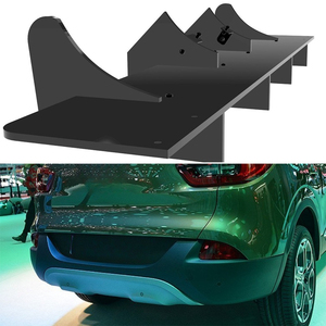 Car Rear Bumper Spoiler Lip Diffuser Modification Part For <strong>Renault</strong> <strong>Kadjar</strong> 2016-2017 Bumper Guard Protector Cover Car <strong>Accessories</strong> - Product Image 1