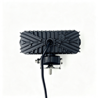 Nouvelle lampe de signalisation de sécurité LED double rouge et bleue rectangulaire de 6 pouces IP67 pour chariot élévateur, faisceau de ligne, zone de danger, lampe de délimitation virtuelle