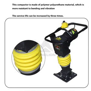 HCR110HZ Petite machine portable à rouleau compacteur de sol avec moteur vibrateur pilon pour le compactage des plaques - Product Image 4