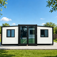 Nouvelle Conception Maison Conteneur Extensible de Luxe 40Ft 20Ft 1-4 Chambres Villa Hôtel Maison Mobile Caractéristiques Étanches et Isolées