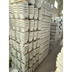 أطباق وأوعية بورسلين بيضاء بالجملة من المصنع، أدوات مائدة للمطاعم، بيع بالطن - Product Image 4