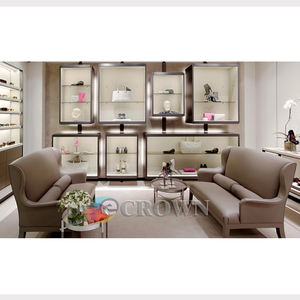 Fancy Wall Shoe Kiosk Shelves Design <strong>Bangkok</strong> Shoe Kiosk Shelves Design Luggage Stand Chest OEM - Product Image 6