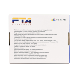 Produits prêts à être expédiés : Récepteur <span class=keywords><strong>satellite</strong></span> numérique Full HD 1080P DVB-S2, Décodeur DVB-S2, Boîtier décodeur DVB-S2. - Product Image 6