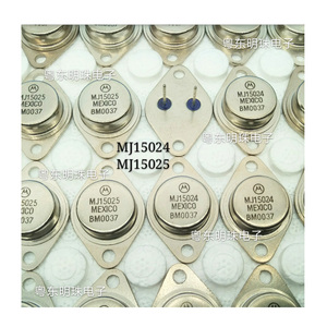 5-Pack MJ15024 / MJ15024G NPN Silicon Power Transistors | TO-3 Package, 250V 16A, For Audio Amplifiers & Power Circuits