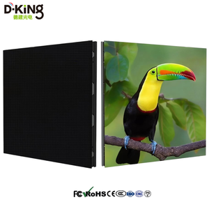 Pantalla LED para exteriores P10.4, impermeable IP65, alto brillo, 7680Hz de frecuencia de actualización, panel LED de aluminio fundido a presión de 1000*1000mm - Product Image 1