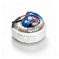 Transformateur toroïdal à faible EMI 45-0-45V 50-0-50V 1000VA avec enroulement en cuivre ou en aluminium pour systèmes d'alimentation d'amplificateurs audio