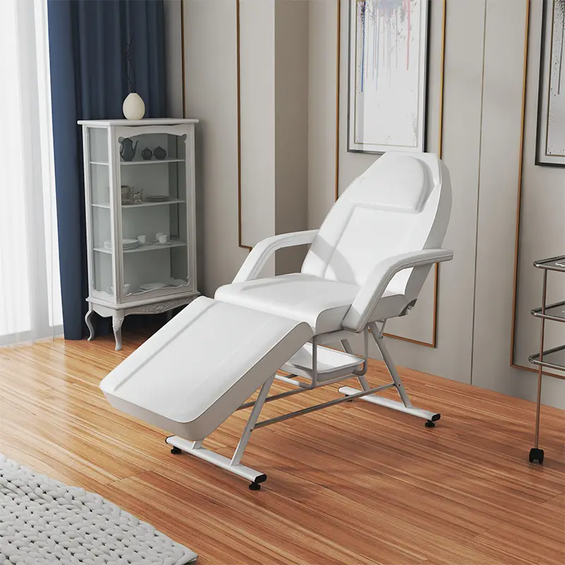 Portable Lightweight Lash Bed Adjustable Massage Table Tattoo Pedicure Facial Sofa Massage Bed Salon Stool