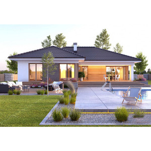 <span class=keywords><strong>Maison</strong></span> préfabriquée à un étage AS/NS - Kit de <span class=keywords><strong>maison</strong></span> et de villa pliables en acier léger moderne - Product Image 3