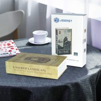 Coffre-fort à livres en acier personnalisé de petite taille pour la maison, avec serrure à clé, code secret dissimulé, boîte à clés debout