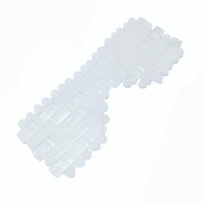Small Size White Crystal Cold <b>Eye</b> <b>Mask</b> Cooling Ice Compress Sleep <b>Mask</b> for Fatigue Relief & <b>Eye</b> Massage - Product Image 3
