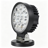 4.5Inch 42W Round LED Work Light IP68 Waterproof 12-48V Auxiliary Driving Lamp Offroad Car Truck Forklift Machinery 2800 Lumens